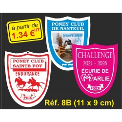 Plaque PVC Réf. 8 (11 x 9 cm)